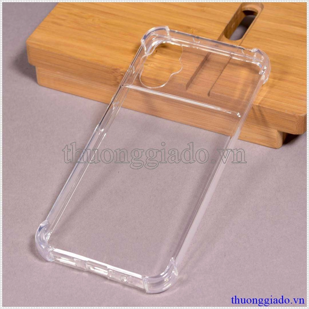 Ốp lưng dẻo Xiaomo PoCo M5 4G (Ốp lưng Silicone trong suốt tăng cường chống sốc 4 góc)